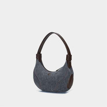 Womens Baseball Underarm Bag Crescent-Shaped Crossbody Bag