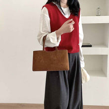 Elegant High-end Large-capacity Suede Bag For Womens Everyday Commutes