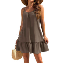 Strapless Solid-color Elegant Dress