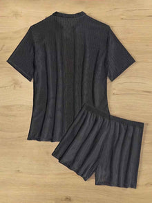 Split Beach Hot Spring Vacation Bikini Boxers Blouse