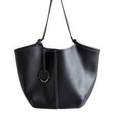 High Capacity Solid Color Versatile Womens Tote And Shoulder Bag