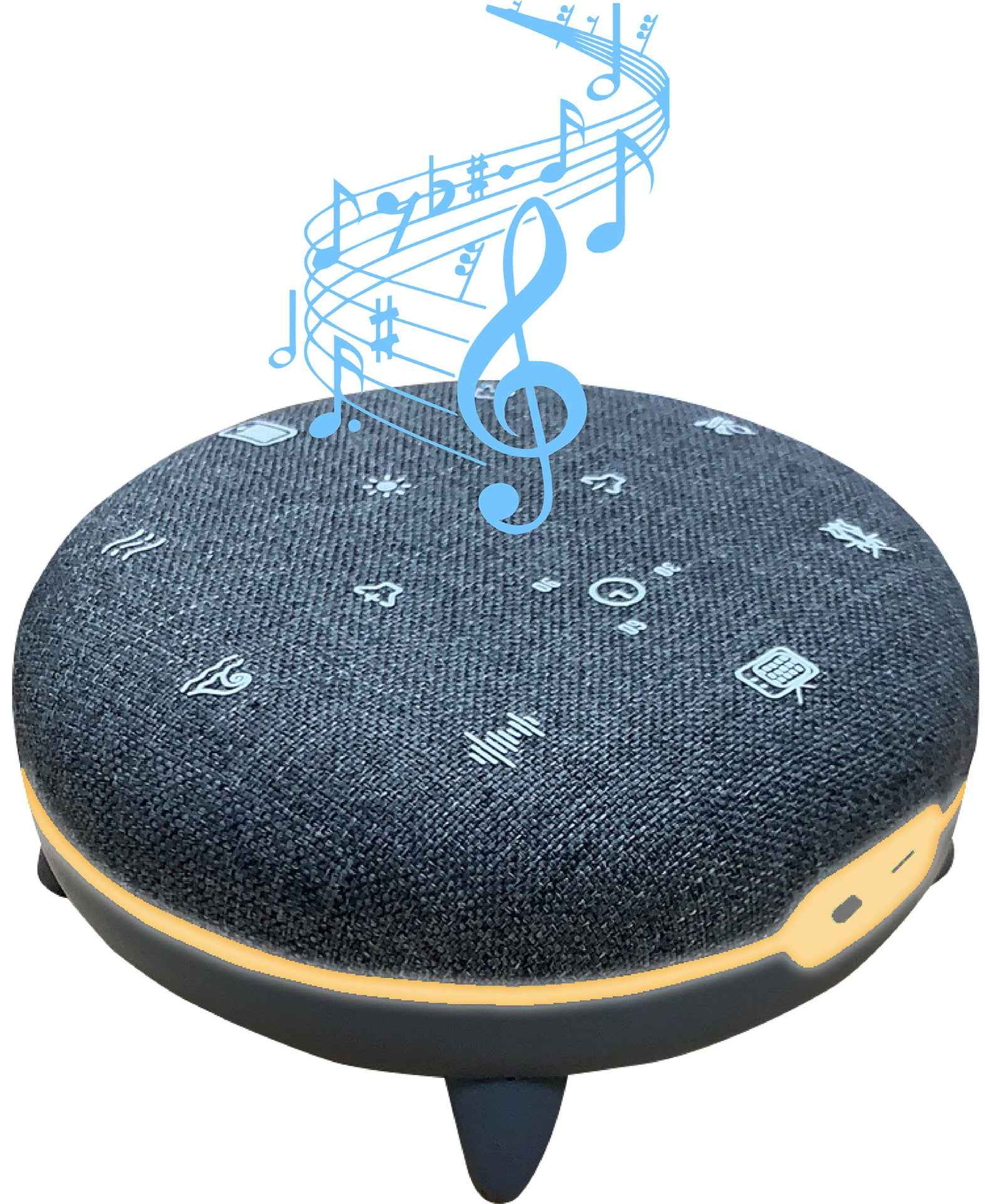Multi Mode White Noise Sleep Sound RGB Lights Bluetooth