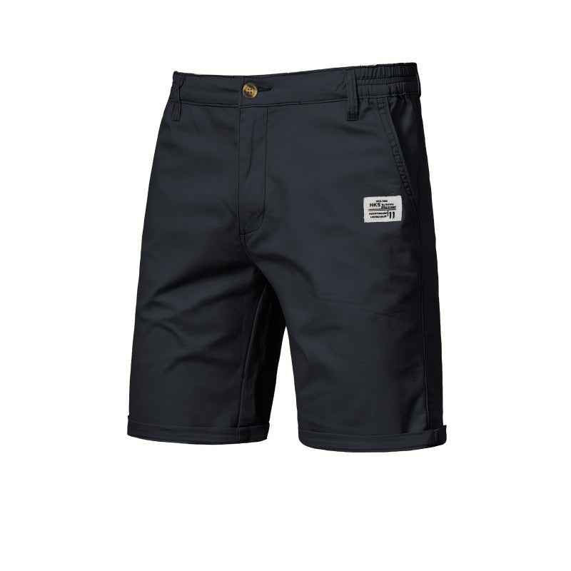 Solid-color Cargo Pants In A Work-style Desig