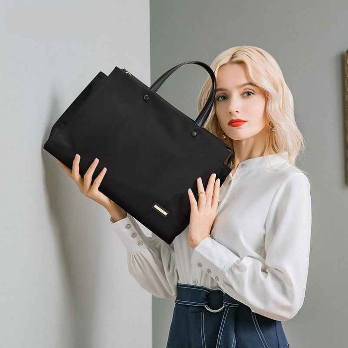 Sac pour ordinateur portable femme, fourre-tout professionnel décontracté grande capacité