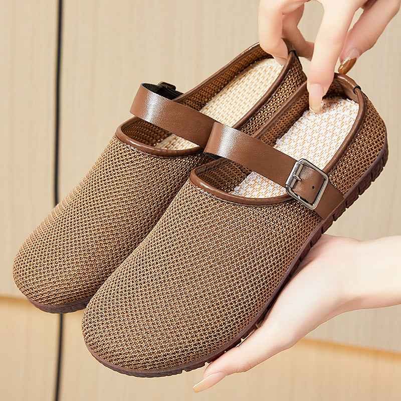 All-matching Vintage Soft Bottom Sandals For Women
