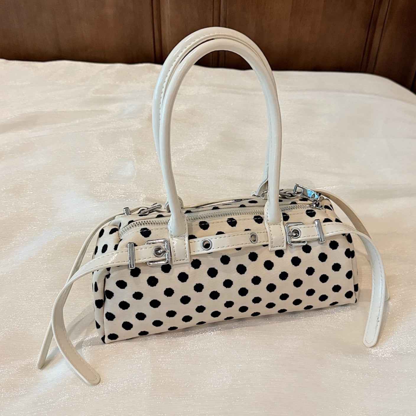 Fashion-forward Polka-dot Tote Bag