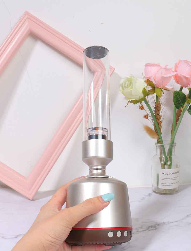 Candlelight Bluetooth Speaker Night Light Ambiance Light Immersive Subwoofer