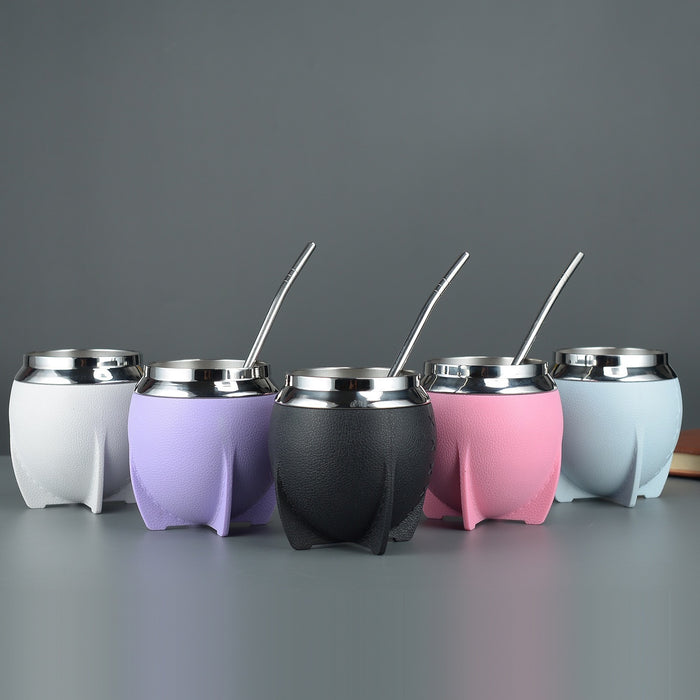 304 Stainless Steel Double-layer Vacuum Cup
