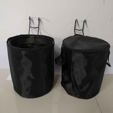 Pure Black Cloth Hanging Basket Bicycle Basket Folding Bicycle Basket