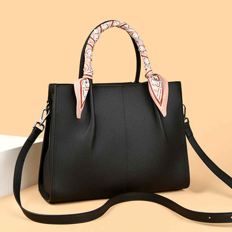 Leather Fashionable Crossbody Tote Bag For Women