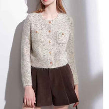 Sweaters Cardigan Women's Casual Temperament Top Short Lazy Classic Style