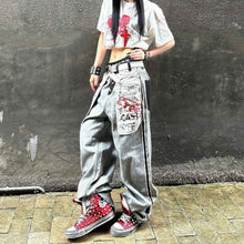 Loose Casual Denim Jeans With A Punk Edgeperfect For A Tomboy Or Edgy Cowgirl Look