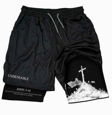 3D Digital-printed Shorts With A Double-layer Design For The Beach