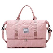 High-capacity Fitness Bag With A Dry-wet Separation Design