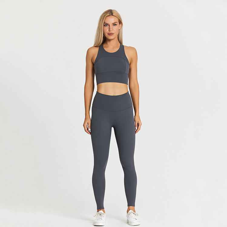 Sports Outerwear Running Fitness Skin-friendly Nude Feel Brushed Yoga Suit For Women