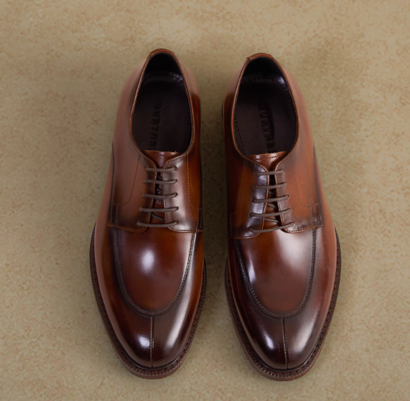 Plus Size Leather Fashion Men's Business Formal Wear Shoes Trend