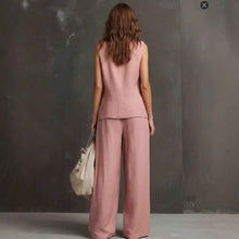Seasonal Laid-back Linen Suit