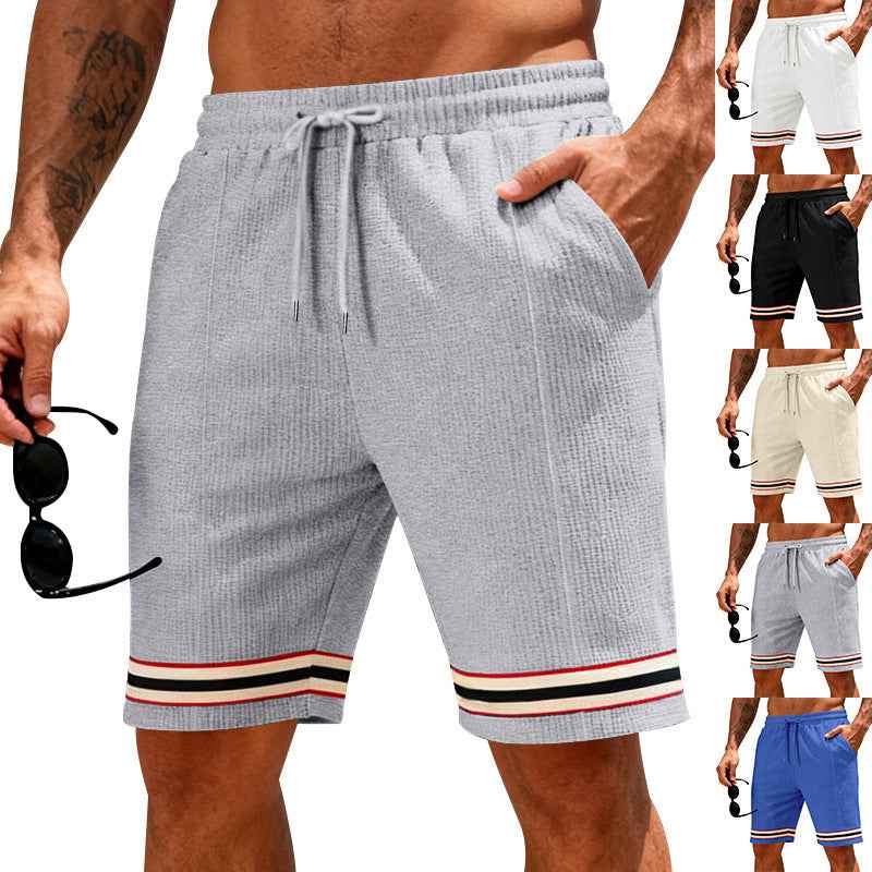 Mens Breathable Loose-fitting Athletic Shorts