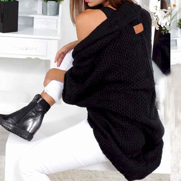 Women's Long Batwing Cardigan Loose Sweater
