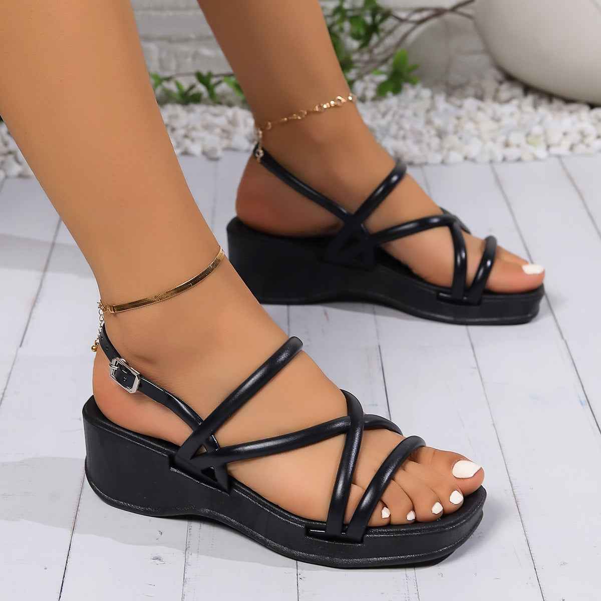 Summer New Wedge Roman Sandals For Women