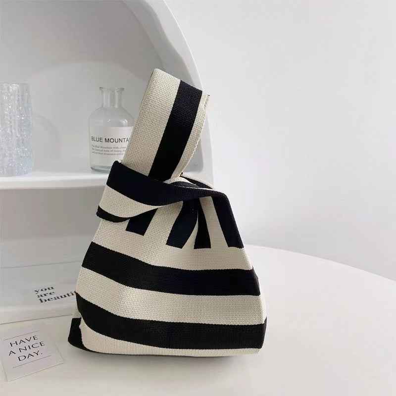 Fashionable Trendy And Personalized Knit Tote Bag
