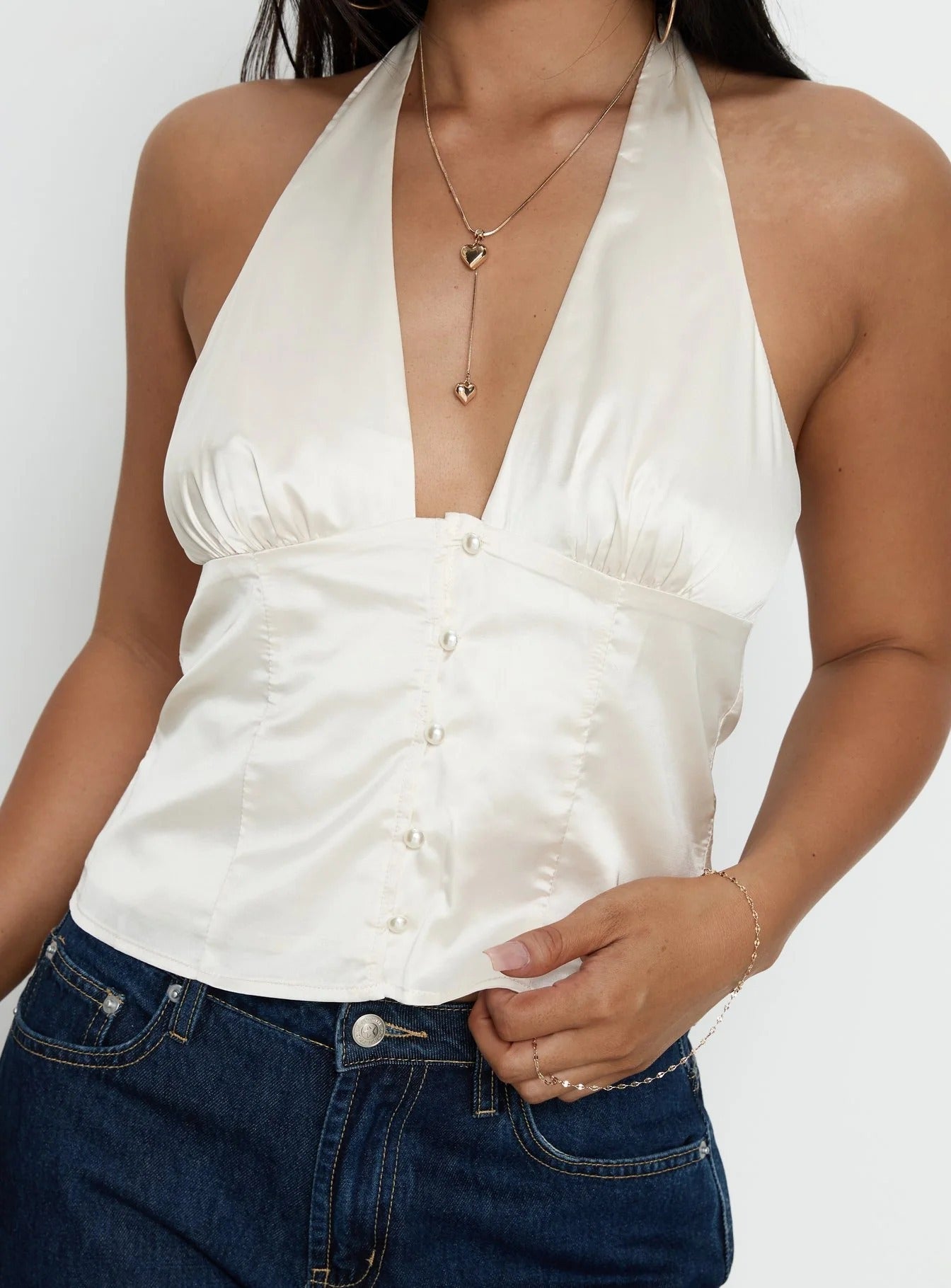 Solid-color Sexy Spaghetti-strap V-neck Halterneck Backless Cinched-waist Womens Outfit by Mirlaine Univers Solid-color Sexy Spaghetti-strap V-neck Halterneck Backless Cinched-waist Womens Outfit Mirlaine Univers solid-color-sexy-spaghetti-strap-v-neck-halterneck-backless-cinched-waist-womens-outfit 0 Solid-color Sexy Spaghetti-strap V-neck Halterneck Backless Cinched-waist Womens Outfit Mirlaine Univers Solid-color Sexy Spaghetti-strap V-neck Halterneck Backless Cinched-waist Womens Outfit