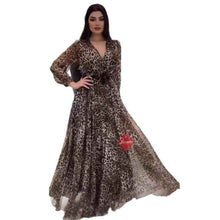 Womens Fashion Loose-Fit Slimming Long-Sleeve Dress