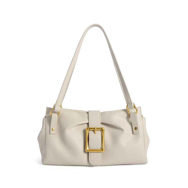New Niche Womens Cowhide Underarm Tote Shoulder Bag