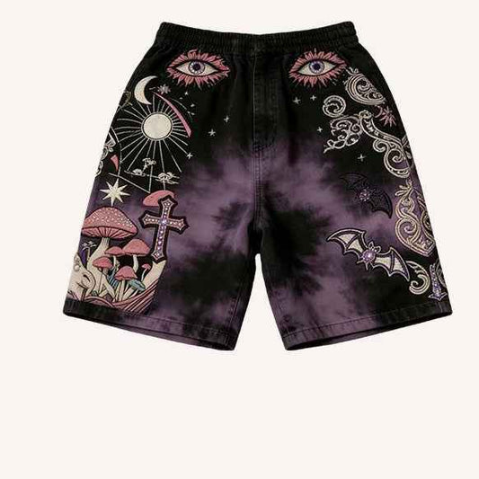 Retro Loose-style Big Pantie Casual Five-pocket Pants