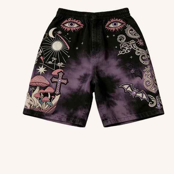 Retro Loose-style Big Pantie Casual Five-pocket Pants