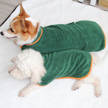 Absorbent Pet Bathrobe With Waist-wrapped Microfiber by Mirlaine Univers