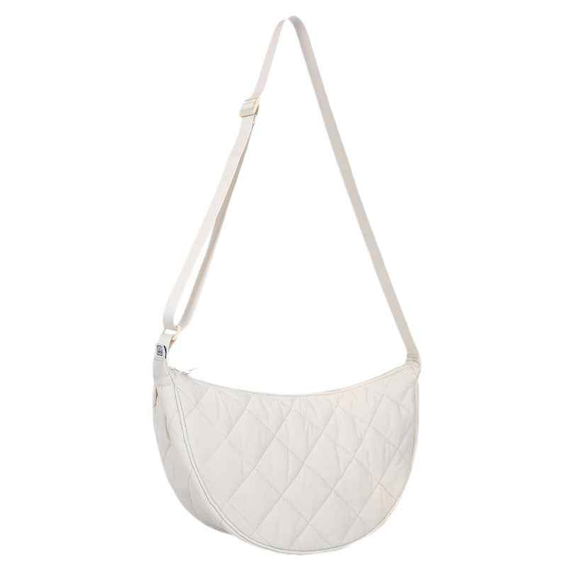Womens High-Capacity Nylon Shoulder Crossbody Bag