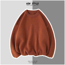 Men's Simple Solid-Color Sweaters For Autumn And Winter