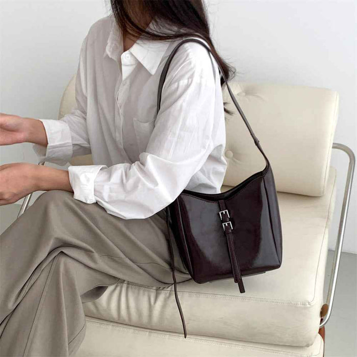 Korean-style Simple And Fashionable Womens Shoulder Bag