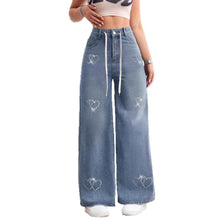 Women's American-style Retro Wide Leg Jeans