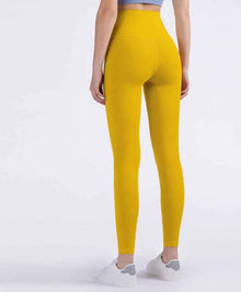 Yoga Pants Skin-friendly Nude High-waisted Peach Hip-lifting Tights Fitness Pants Women