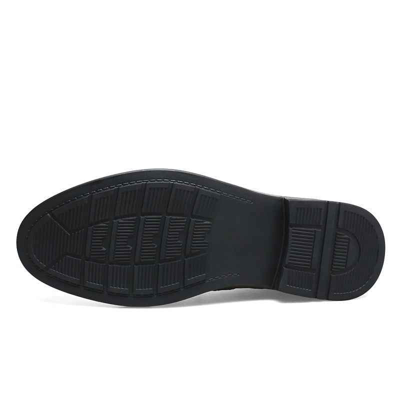 Business Formal Thick-soled Invisible Height-increasing 8cm Casual Leather Shoes