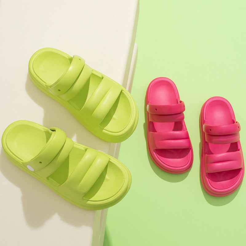 Multi-functional Thick-soled Sandals For Women Summer Outdoor Garden Slippers Beach Shoes