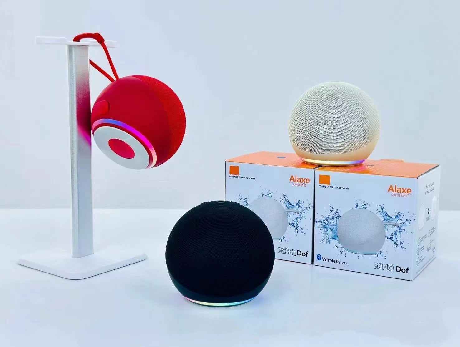 Wall-mounted Fabric Card-slot Mini Speaker With Desktop Subwoofer