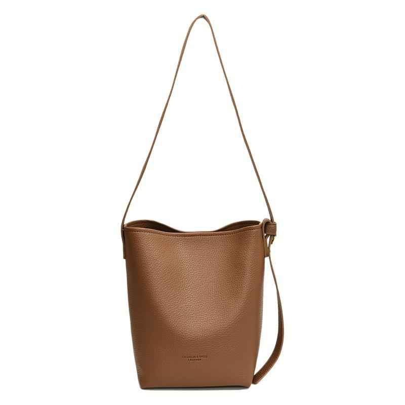 New Autumn Fashion Two-piece Soft Bucket Bag Set