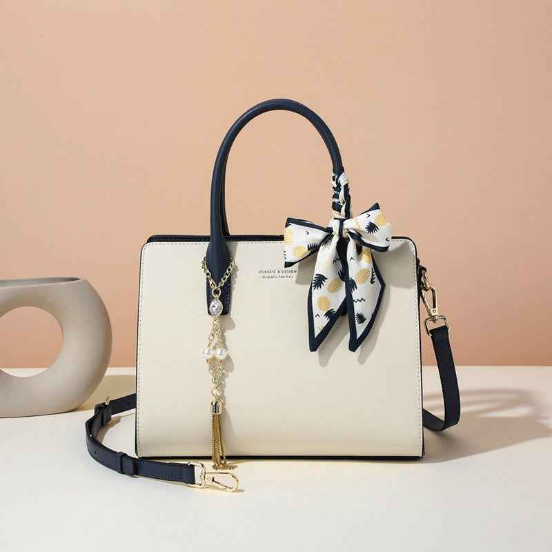 Premium Leather Crossbody Bag With A Spacious Design