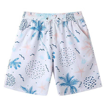 Men's Printing Vacation Style Wading Quick-drying Beach Swim Trunks