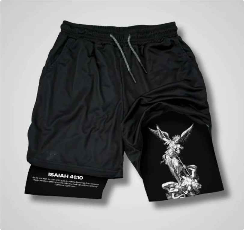 3D Digital-printed Shorts With A Double-layer Design For The Beach