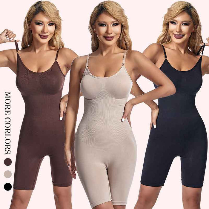 Gain sculptant une-pièce avec soutien-gorge push-up pour femme