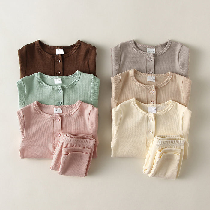 Kids Pajama Sets For Baby Girls And Boys Sleepwear Autumn