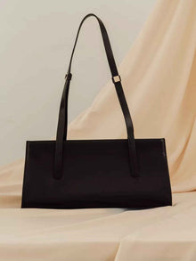 Seasonal Solid-color Retro Chic Shoulder Bag For Work