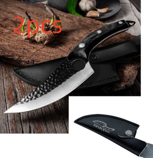 Slaughter Cutting Meat Boning Small Scimitar Special Skinning Killing Pigs Butcher by Mirlaine Univers