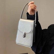 High-end Textured Small Square Tote Bag