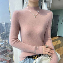 Half Turtleneck Cashmere Slim Top Sweaters Bottoming Shirt
