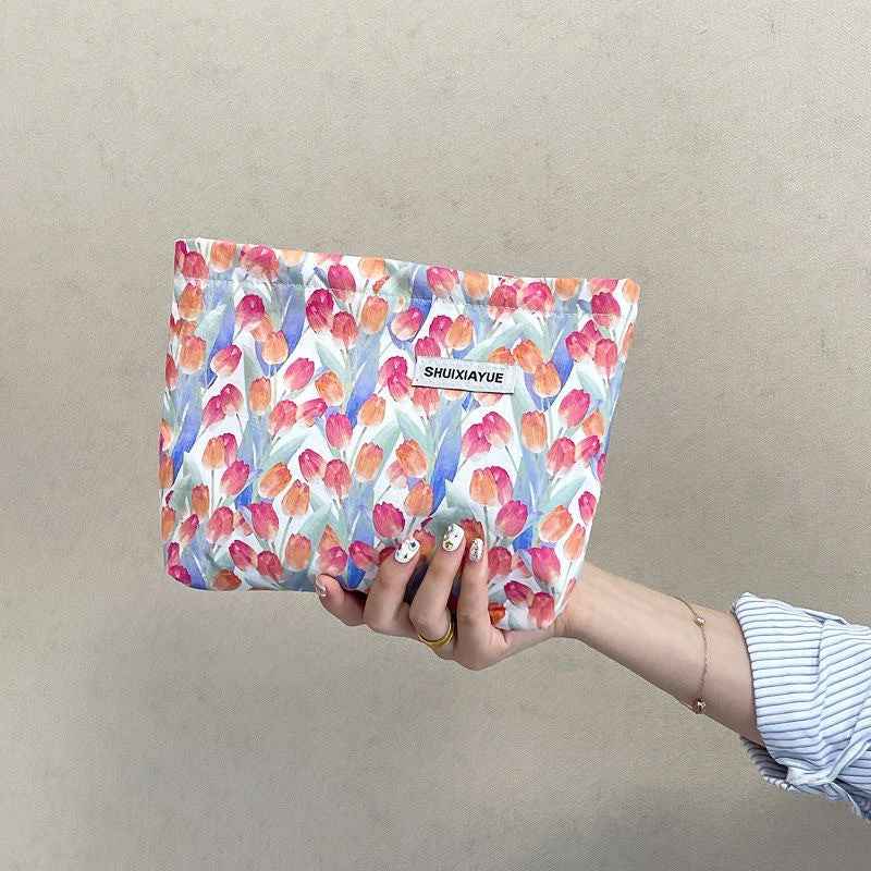 Fresh, Petite Floral Storage Bagpouch